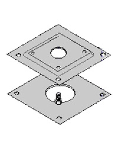 Монтажное основание CLM CLM-N CSS CSS-N DOC-L DOC-LN Came 119RIR001 в Балашихе Запчасти для шлагбаумов и автоматики Pintop.ru