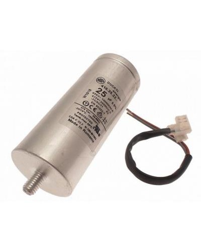 Конденсатор 25 мкФ с гибк. выводами и болтом Came 119RIR297 в Балашихе Запчасти для шлагбаумов и автоматики Pintop.ru