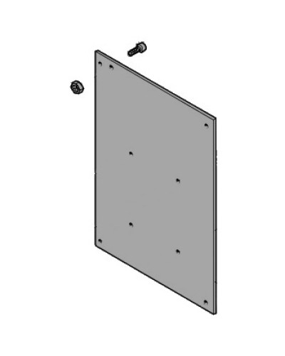 Пластина крепления блока управления BY-3500T Came 119RIY064 в Балашихе Запчасти для шлагбаумов и автоматики Pintop.ru