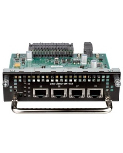 Модуль расширения с 4 портами D-Link DXS-3600-EM-4XT/A1A в Балашихе Дополнительное оборудование для сетей Pintop.ru