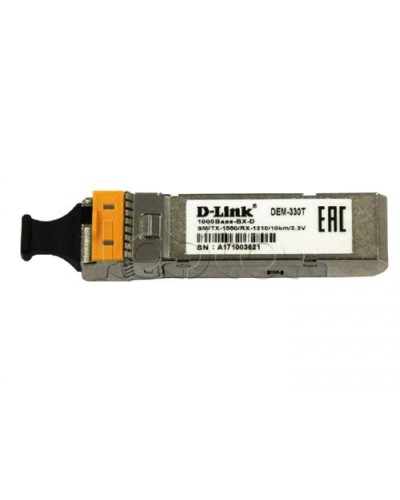 WDM SFP-трансивер D-Link 330T/3KM/A1A в Балашихе Модули SFP/XFP/GBIC Pintop.ru