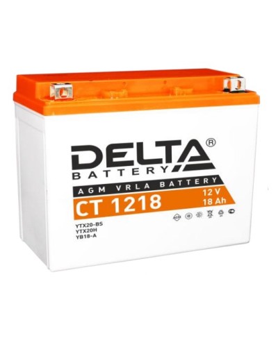 Аккумулятор АКБ 12 - 18 Delta CT 1218 в Балашихе Электротехническое оборудование Pintop.ru