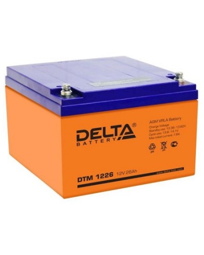 Аккумулятор свинцово-кислотный Delta DTM 1226 в Балашихе Электротехническое оборудование Pintop.ru