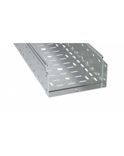 Лоток перфорированный 100х500х4000, 2,0 мм, горячеоцинкованный DKC SPH40150HDZ в Балашихе Кабельные лотки Pintop.ru