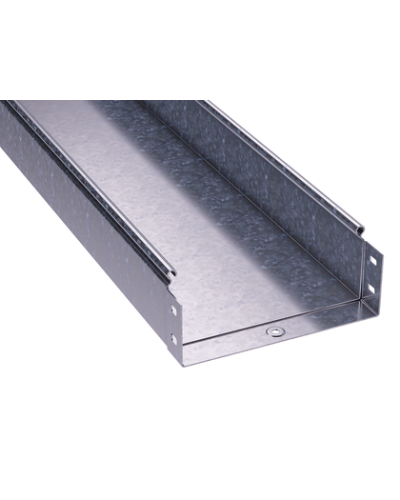 Лоток 150х80 L 3000 толщ. 1,0 мм, цинк-ламельный DKC (3506310ZL) в Балашихе Кабельные лотки Pintop.ru