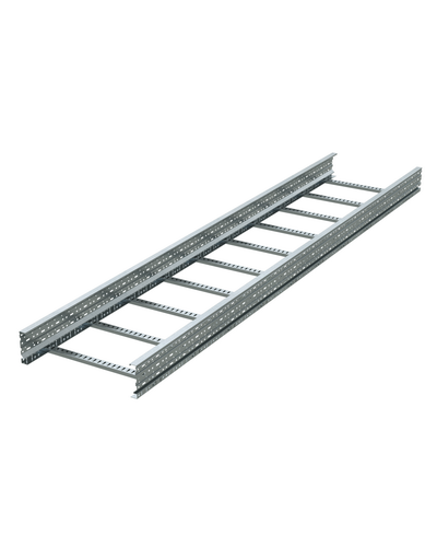 Лоток лестничный 150х1000, лонжерон 2 мм,L 3 м, горячий цинк DKC (ULH350HDZ) в Балашихе Кабельные лотки Pintop.ru