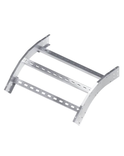 Угол лестничный вертикальный внешний 45 градусов 200х400, R600 DKC (ULOC624) в Балашихе Аксессуары для лотков Pintop.ru