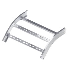 Угол лестничный вертикальный внешний 45 градусов 100х500, R600 DKC (ULOC615)