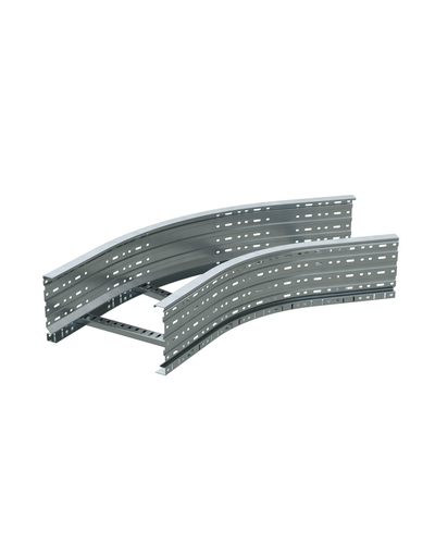 Угол лестничный 45 градусов 80x400, R660 DKC (ULC684) в Балашихе Аксессуары для лотков Pintop.ru