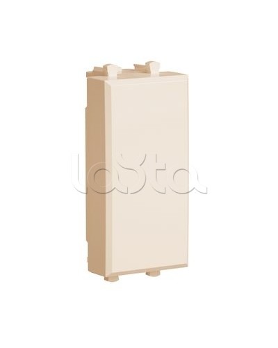 Заглушка Ванильная дымка Avanti модульная, 1 мод DKC 4405991 в Балашихе Аксессуары для стоек и шкафов Pintop.ru