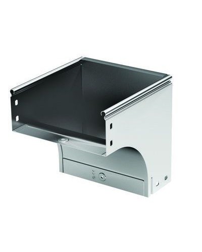 Угол CDV 90 вертикальный внеш. осн.500 H100 горячеоцинкованный DKC 37477KHDZ в Балашихе Аксессуары для лотков Pintop.ru