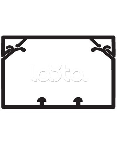 Кабель-канал 100x60 с крышкой с направляющими для установки разделителей TA-GN 100x60 мм DKC 01786 в Балашихе Кабель-канал Pintop.ru