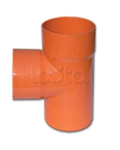 Тройник для двустенных труб 90 градусов D=110мм DKC 020110 в Балашихе Повороты, муфты, тройники Pintop.ru