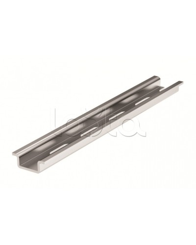 DIN-рейка OMEGA 2F 15.5х5.5 с перфорацией DKC 02130 в Балашихе Крепежные изделия Pintop.ru