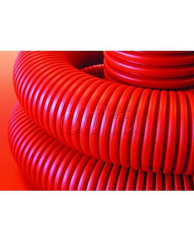 Труба гибкая двустенная д. 140 мм с протяжкой DKC 121914 в Балашихе Труба гофрированная Pintop.ru