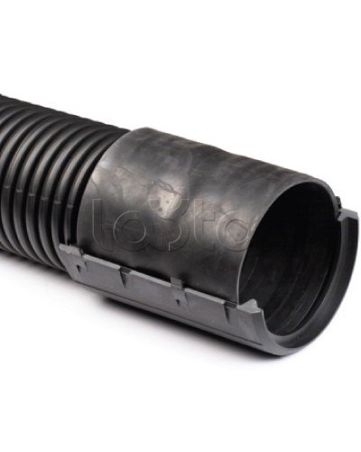 Муфта соединительная (разъемная с фиксатором) для трубы двустенной диам. 110 мм DKC(017110) в Балашихе Повороты, муфты, тройники Pintop.ru