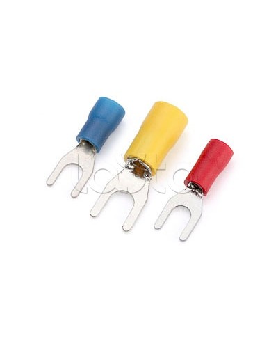 Наконечник вилочный с изолир.фланцем 1,5-2,5 кв.мм 4,1 мм (НВИ) DKC 2B14P в Балашихе Крепежные изделия Pintop.ru