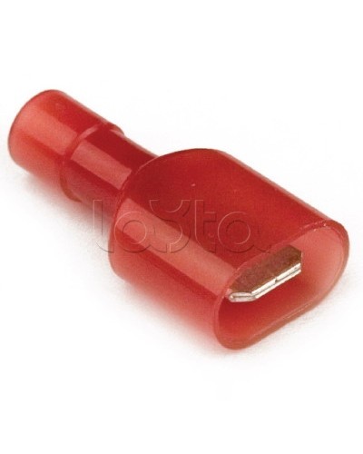 Наконечник плоский полностью изолир. (вилка) 2,5-6 кв.мм 6,3х0,8 мм (РППИ-П) DKC 2C22TP в Балашихе Крепеж Pintop.ru