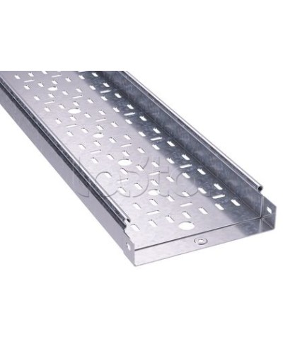 Лоток перфорированный 200x50x3000, толщина металла 1.5мм DKC 3526415 в Балашихе Кабельные лотки Pintop.ru