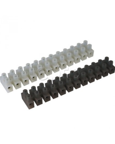 Клемник полипропилен черный, 12р,450V, 24A, 4 мм.кв DKC 43212PL/R в Балашихе Клеммные колодки Pintop.ru