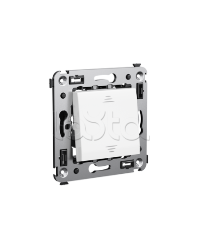 Выключатель одноклавишный в стену, Avanti, Ванильная дымка DKC 4405103 в Балашихе Аксессуары для стоек и шкафов Pintop.ru