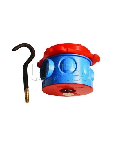 Коробка потолочная с крюком для заливки в бетон, д.70х57мм DKC 59383 в Балашихе Распределительные коробки Pintop.ru