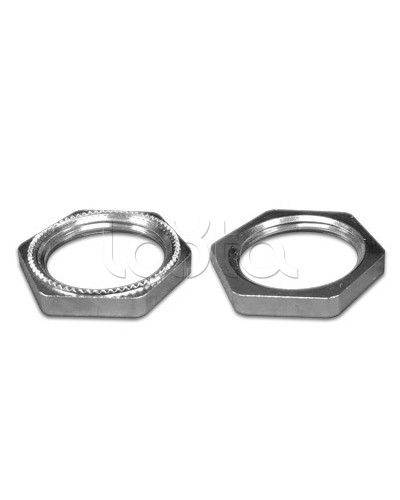 Гайка заземляющая M25x1,5 никел. латунь DKC 6006EMC-25 в Балашихе Крепеж Pintop.ru