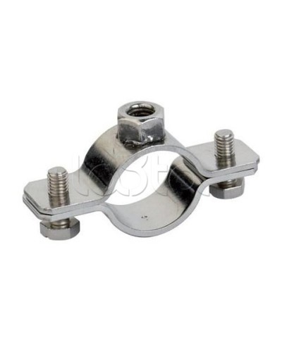 Хомут трубный ½ (18-24 мм) М8 оцинкованная сталь DKC (6040-P12) в Балашихе Аксессуары для лотков Pintop.ru