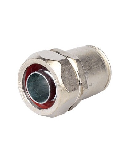 Муфта металлорукав DN 40-жесткая труба д.40мм, IP66/IP67, никелированная латунь DKC 6117-40 в Балашихе Повороты, муфты, тройники Pintop.ru