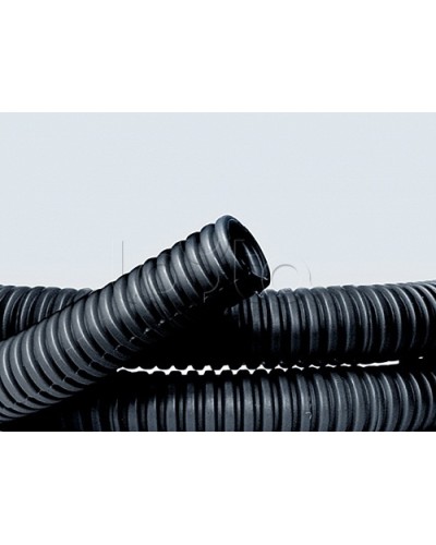 Труба ПНД гибкая гофр. д.32мм, лёгкая без протяжки, 25м, цвет чёрный DKC 70732 в Балашихе Труба гофрированная Pintop.ru