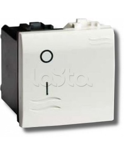 Выключатель двухполюсный белый 2 мод в Балашихе Аксессуары для стоек и шкафов Pintop.ru