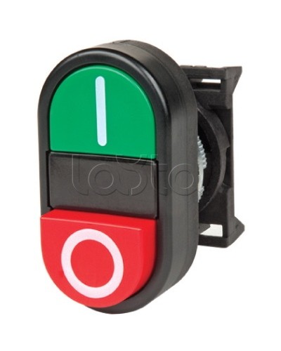 Кнопка двойная плоская с линзой для подсветки DKC ABFLM в Балашихе Кнопки выхода Pintop.ru