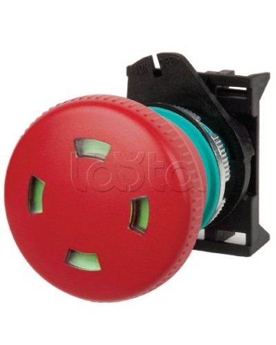 Кнопка аварийная грибовидная типа тяни-толкай с индикацией O 40 DKC ABHT1P4S в Балашихе Аксессуары для стоек и шкафов Pintop.ru