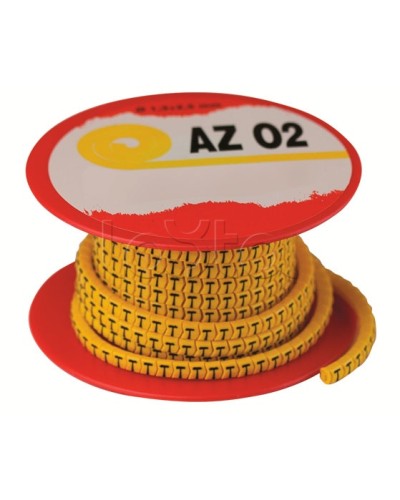 Колечко маркировочное E, 2.5-4мм. черное на желтом DKC AZO3EEBY в Балашихе Крепежные изделия Pintop.ru