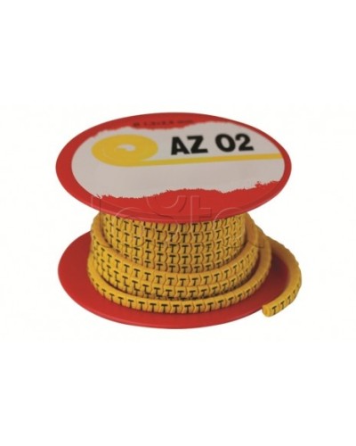 Колечко маркировочное N, 2.5-4мм. черное на желтом DKC AZO3NNBY в Балашихе Крепежные изделия Pintop.ru