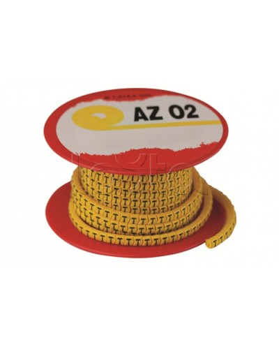 Колечко маркировочное 3, 4-8мм. черное на желтом DKC AZS403BY в Балашихе Аксессуары для лотков Pintop.ru