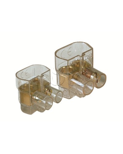 Колодка клеммная соединительная 2х4 мм DKC B42 в Балашихе Клеммные колодки Pintop.ru