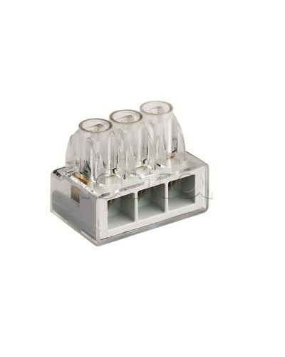 Колодка клеммная соединительная 3х4.5 мм. DKC B63 в Балашихе Клеммные колодки Pintop.ru