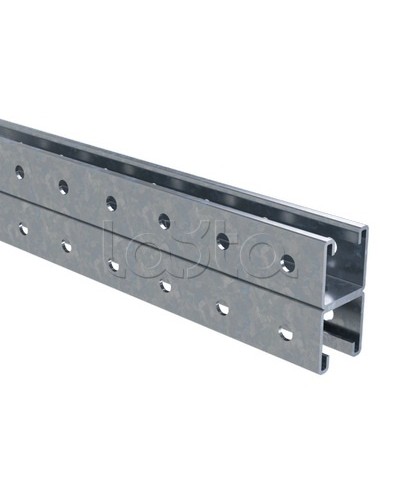 Профиль С-образный двойной L1000, толщ.2,5 мм, горячеоцинкованный DKC BPD4110HDZ в Балашихе Аксессуары для кабель-канала Pintop.ru