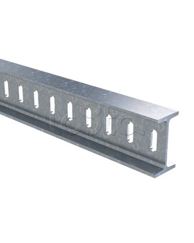 Профиль I-образный 50х100, L2000, толщ.4,5 мм, горячеоцинкованный DKC BPM5020HDZ в Балашихе Аксессуары для стоек и шкафов Pintop.ru