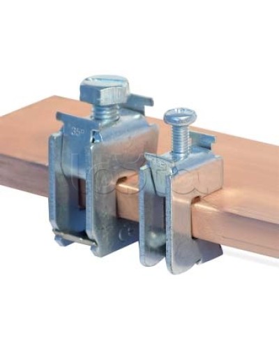 Клемма шинная для кабеля, сечение шины 5 мм, кабель 16-35 мм DKC R5BC0535 в Балашихе Распределительные коробки Pintop.ru