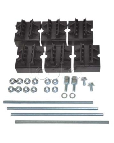 Набор шинодержателей толщина 10 мм, 3 полюса DKC (R5BSEV2/10T) в Балашихе Держатели, клипсы, скобы Pintop.ru