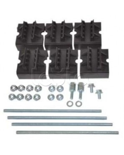 Набор держателей, для шин толщиной 5мм, 1-4 шины на полюс, 3 полюса DKC R5BSEV4/5T в Балашихе Повороты, муфты, тройники Pintop.ru