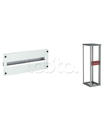 Панель секционная, для модулей, 48 (2x24) модулей, В=400мм, Ш=600мм DKC R5PI541 в Балашихе Аксессуары для стоек и шкафов Pintop.ru