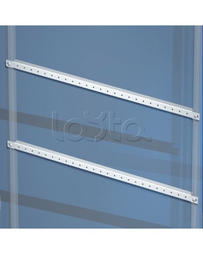 Рейки горизонтальные, дверная, для шкафов CQE Ш=600мм, (10 шт/уп) DKC (R5TPE60) в Балашихе Аксессуары для стоек и шкафов Pintop.ru