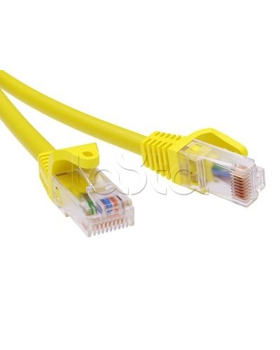 Патч-корд неэкранированный CAT6 U/UTP 4х2, LSZH, желтый, 7м DKC RN6UU4570YL в Балашихе Патчкорды (медные) Pintop.ru