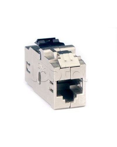 Модуль Keystone RJ45 CAT6 проходной экранированный, серебристый DKC RNK6FESL в Балашихе Модули Keystone Pintop.ru