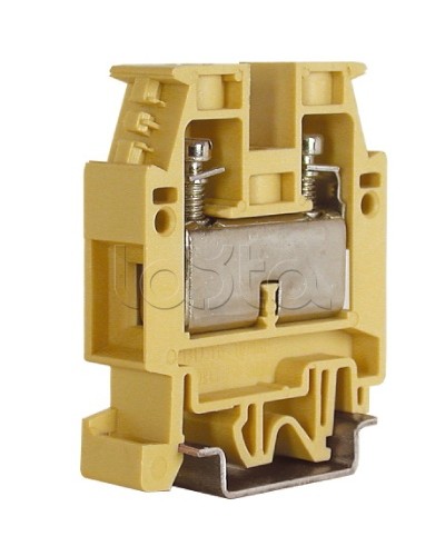 зажим бежевый 16 кв.мм DKC ZCB510 в Балашихе Аксессуары для стоек и шкафов Pintop.ru