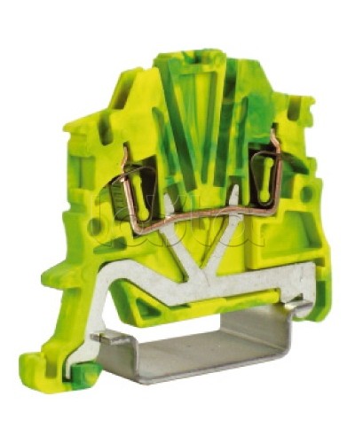 Зажим для заземления, 1,5 кв.мм желто-зеленый DKC ZHT400 в Балашихе Держатели, клипсы, скобы Pintop.ru