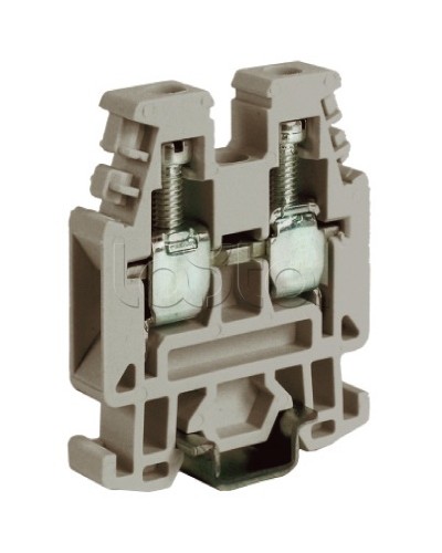 Зажим 4 кв.мм серый DKC ZRP300GR в Балашихе Крепежные изделия Pintop.ru